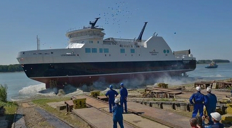 Damen Shipyards Galati oplevering ferry voor Canadese regering
